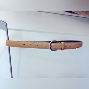 Coach Tan Leather Belt